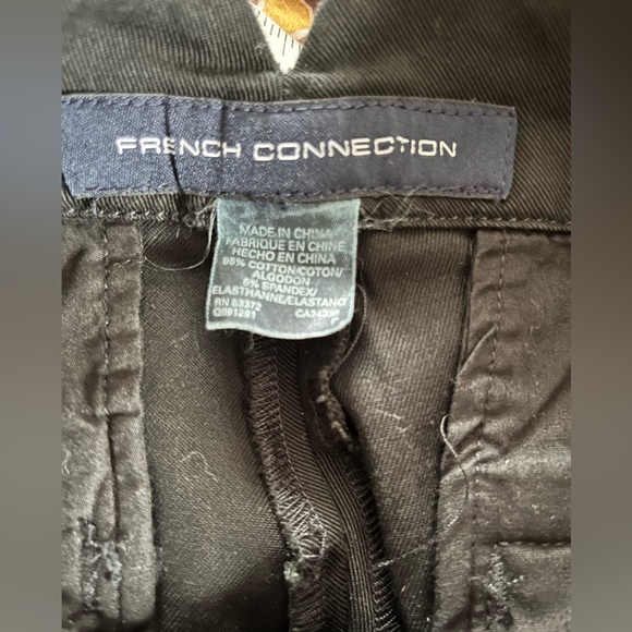 French Connection high waist straight leg trouser size 8 item 05-36 - Picture 9 of 11